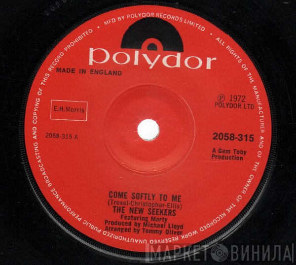 The New Seekers Featuring Marty Kristian  - Come Softly To Me