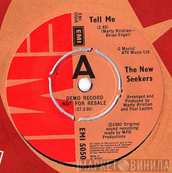 The New Seekers  - Tell Me