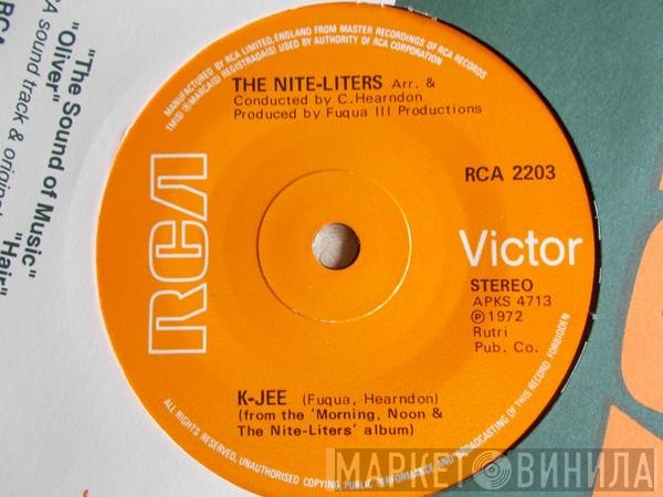 The Nite-Liters - K-Jee / Tanga Boo Gonk