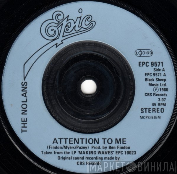 The Nolans - Attention To Me