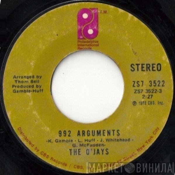 The O'Jays  - 992 Arguments