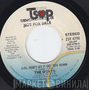 The O'Jays - Girl, Don't Let It Get You Down