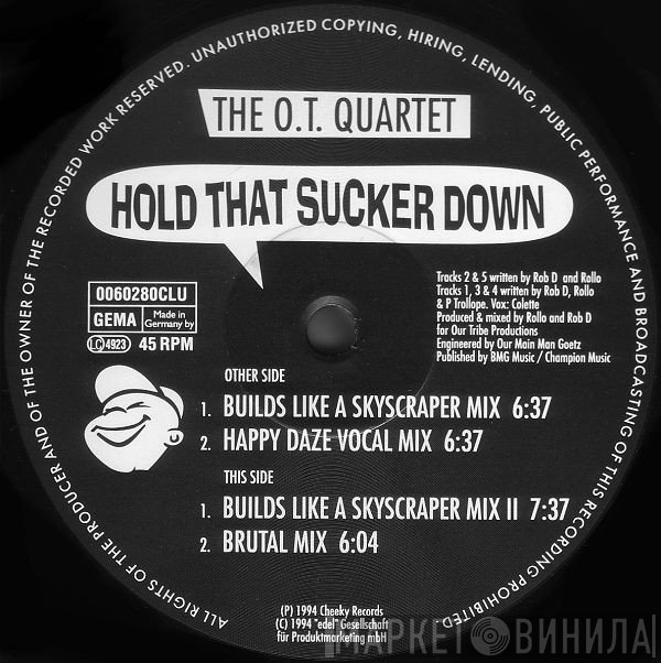 The O.T. Quartet - Hold That Sucker Down