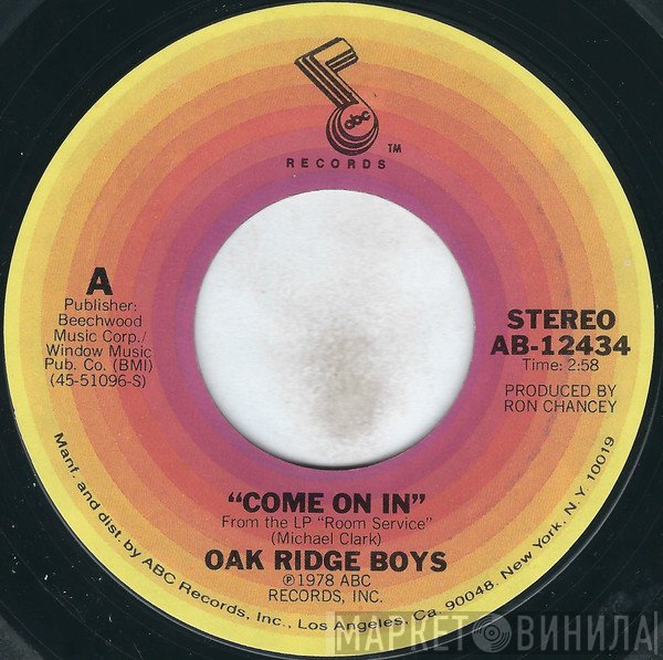 The Oak Ridge Boys  - Come On In