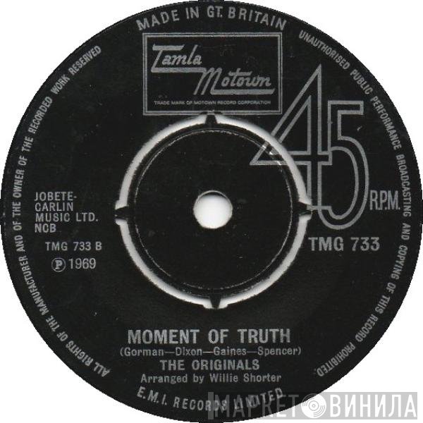 The Originals - Baby I'm For Real