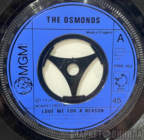 The Osmonds - Love Me For A Reason