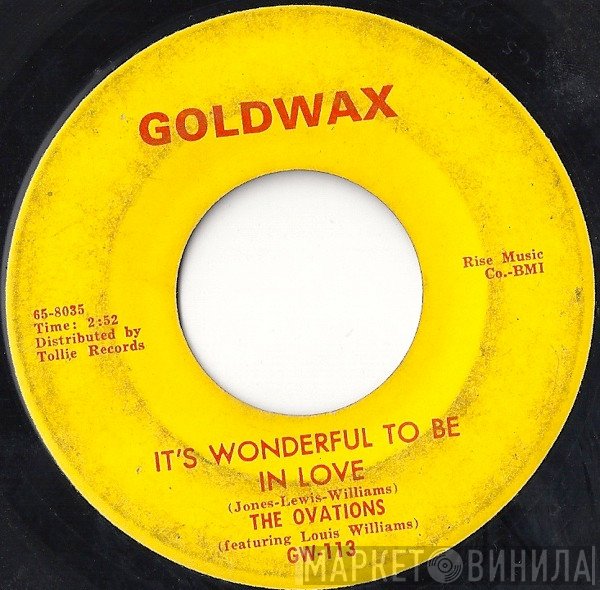 The Ovations - It's Wonderful To Be In Love / Dance Party