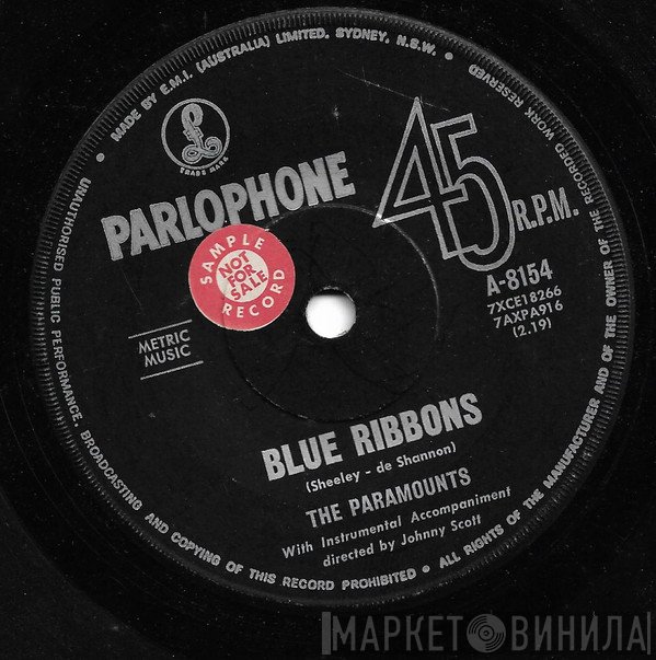 The Paramounts  - Blue Ribbons