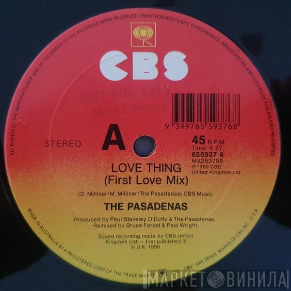 The Pasadenas  - Love Thing