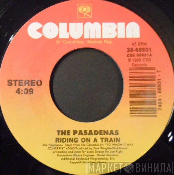 The Pasadenas  - Riding On A Train