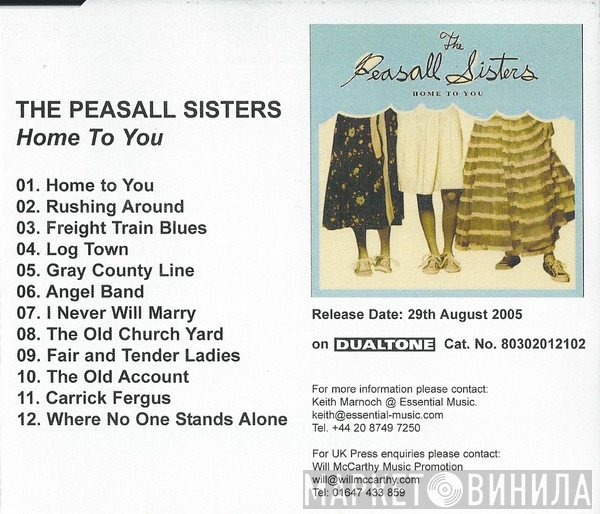 The Peasall Sisters - Home To You