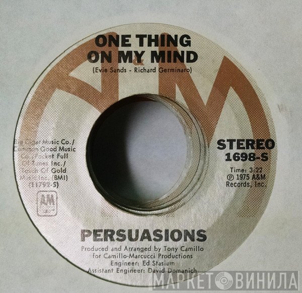 The Persuasions - One Thing On My Mind / Darlin'