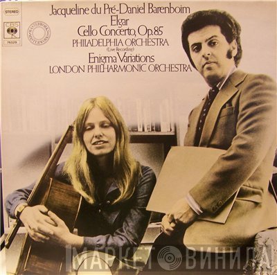 The Philadelphia Orchestra, Sir Edward Elgar, The London Philharmonic Orchestra, Daniel Barenboim, Jacqueline Du Pré - Cello Concerto, Op. 85 / Enigma Variations