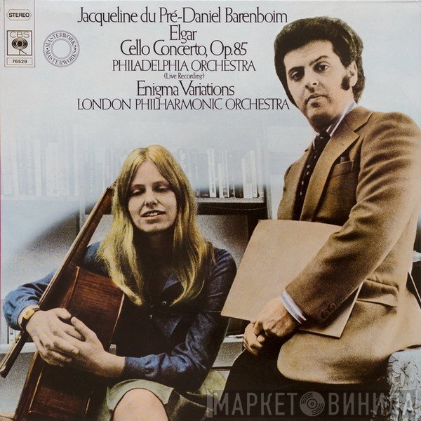 The Philadelphia Orchestra, Sir Edward Elgar, The London Philharmonic Orchestra, Daniel Barenboim, Jacqueline Du Pré - Cello Concerto, Op. 85 / Enigma" Variations