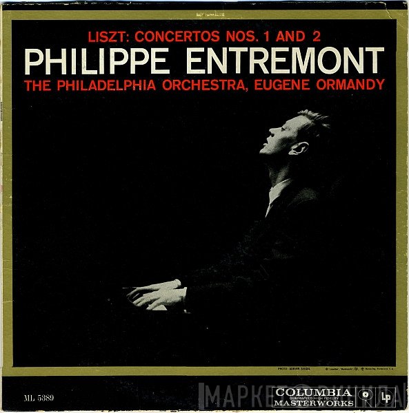 The Philadelphia Orchestra, Franz Liszt, Eugene Ormandy, Philippe Entremont - Concertos Nos. 1 And 2