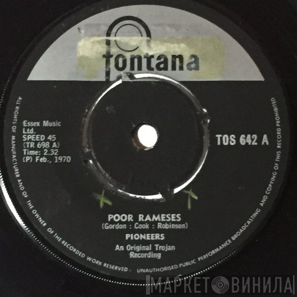 The Pioneers  - Poor Rameses