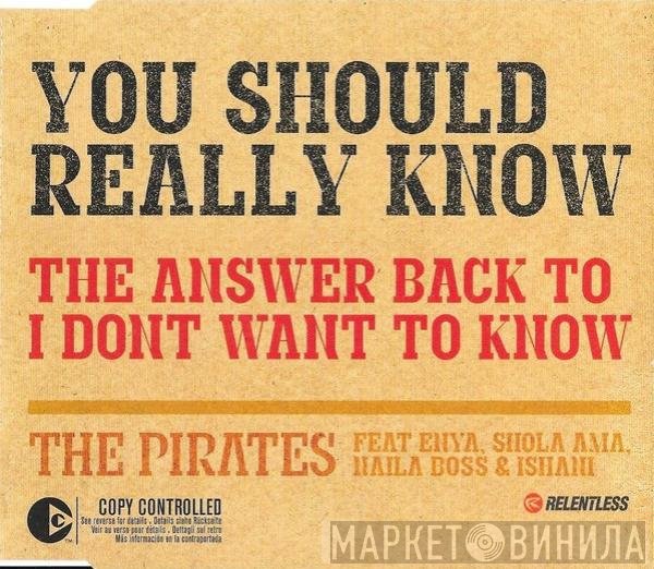 The Pirates  Feat. Enya, Shola Ama, Naila Boss & Ishani  - You Should Really Know