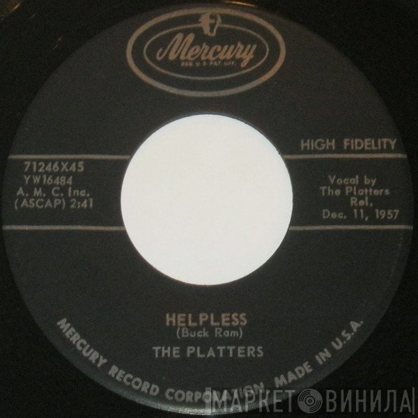 The Platters - Helpless / Indiff'rent