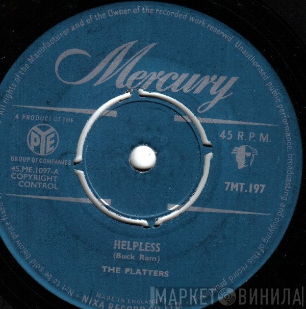 The Platters - Helpless / Indiff'rent