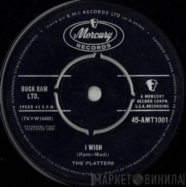 The Platters - I Wish / It's Raining Outside