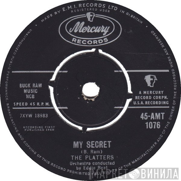 The Platters - My Secret / What Does It Matter