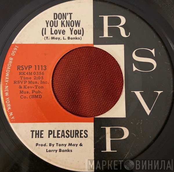 The Pleasures - Let's Have A Beach Party / Don't You Know (I Love You)