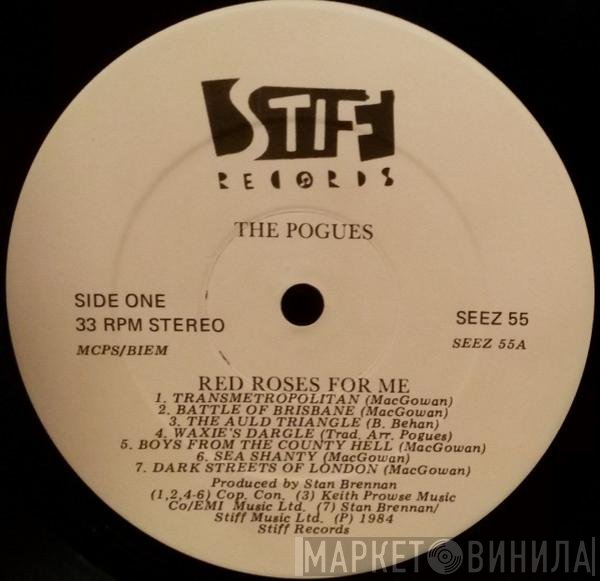 The Pogues  - Red Roses For Me