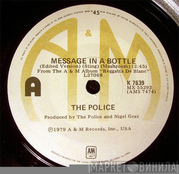The Police  - Message In A Bottle
