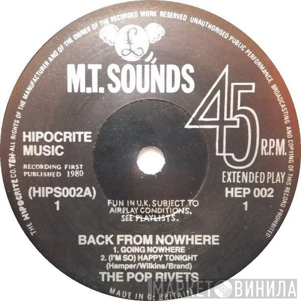The Pop Rivets / Sulphate  - Back From Nowhere