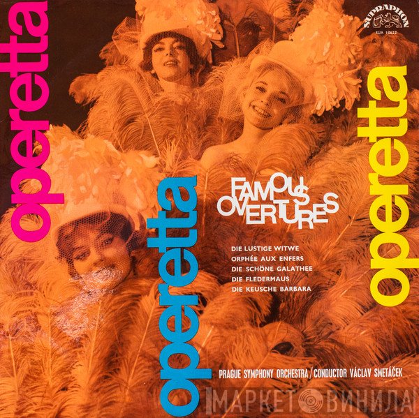 The Prague Symphony Orchestra, Václav Smetáček  - Famous Operettas Overtures