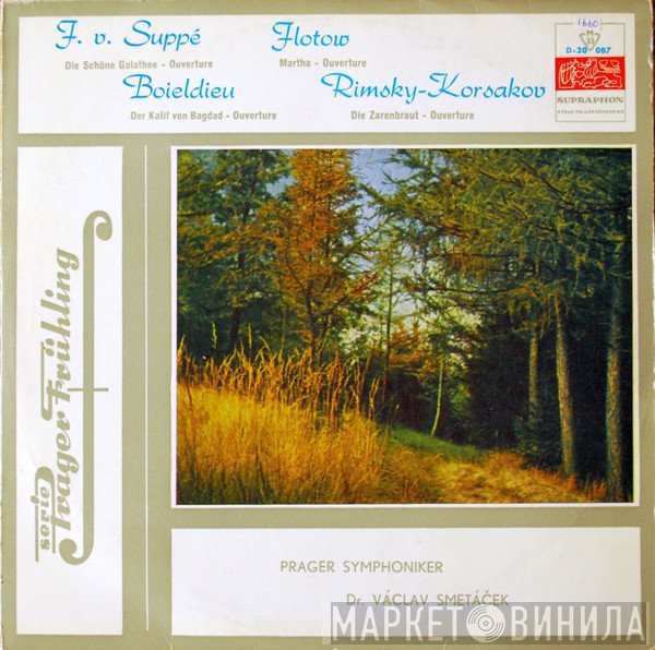 The Prague Symphony Orchestra, Václav Smetáček  - Popular Overtures