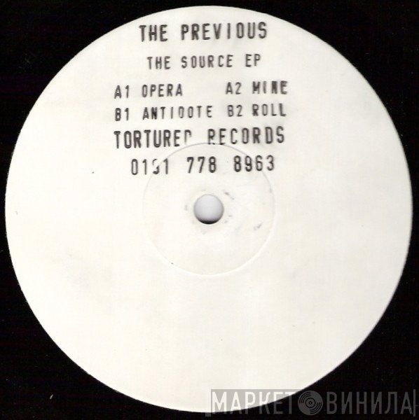 The Previous - The Source EP