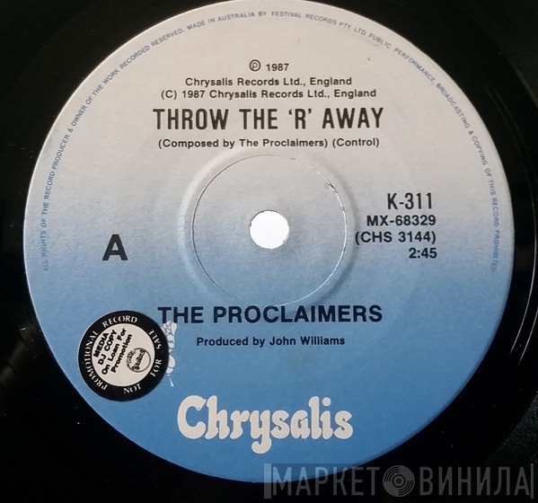The Proclaimers  - Throw The 'R' Away