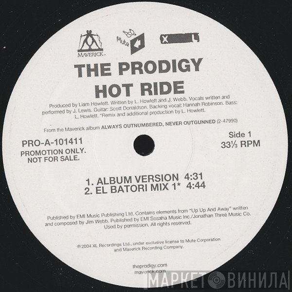 The Prodigy  - Hot Ride