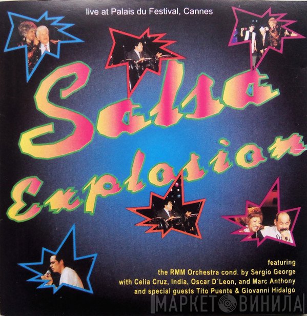 The RMM Orchestra Cond. By Sergio George With Celia Cruz, India, Oscar D' León And Marc Anthony And Special Guests Tito Puente & Giovanni Hidalgo  - Salsa Explosion