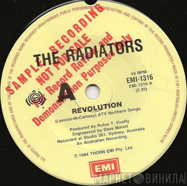 The Radiators   - Revolution