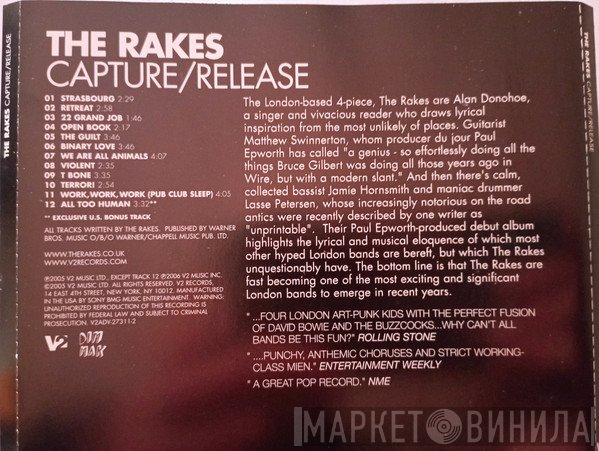 The Rakes  - Capture / Release