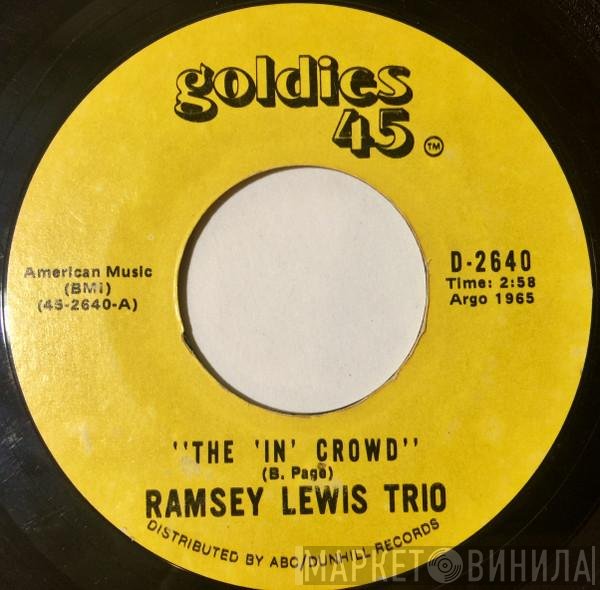 The Ramsey Lewis Trio  - The 'In' Crowd