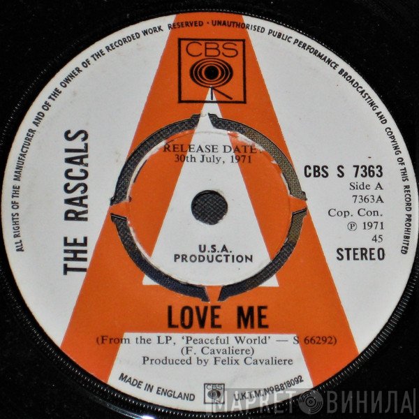The Rascals  - Love Me
