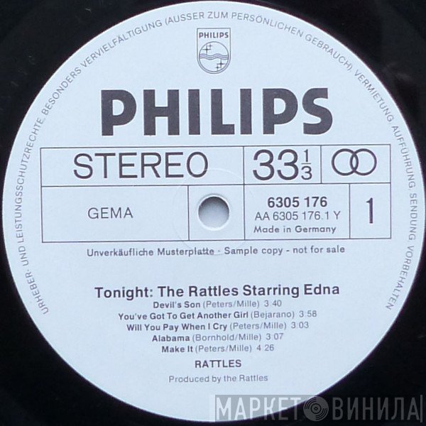 The Rattles  - Tonight: The Rattles Starring Edna