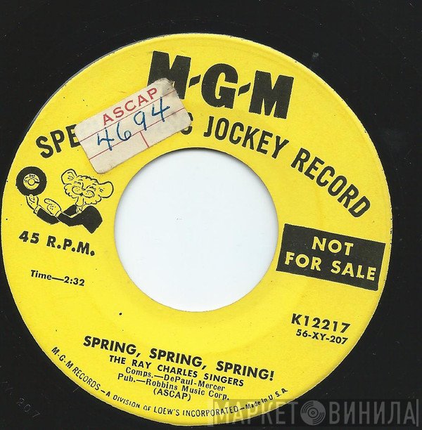 The Ray Charles Singers  - Spring Is Here / Spring, Spring, Spring