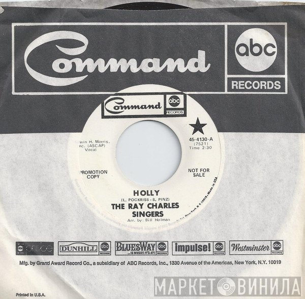 The Ray Charles Singers - Holly