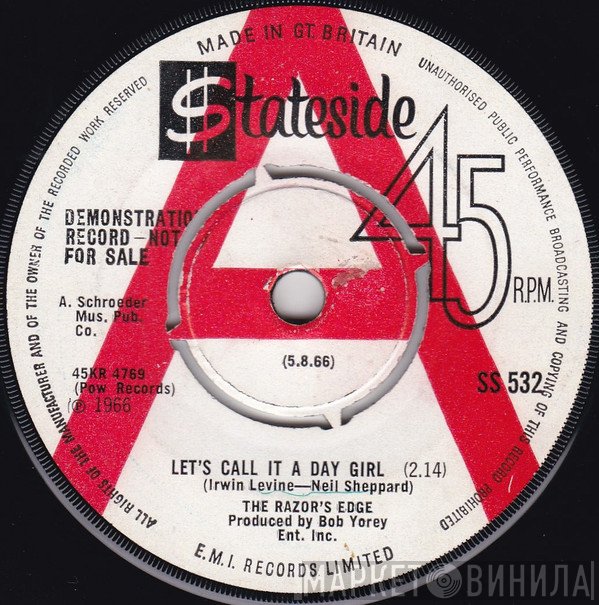 The Razor's Edge - Let’s Call It A Day Girl / April