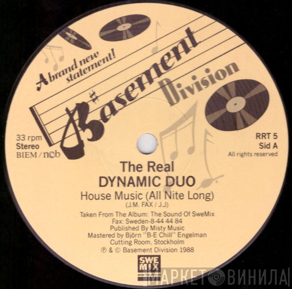 The Real Dynamic Duo - House Music (All Night Long)