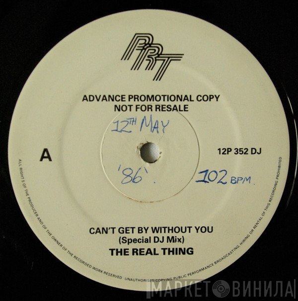The Real Thing - Can't Get By Without You (Special DJ Mix)