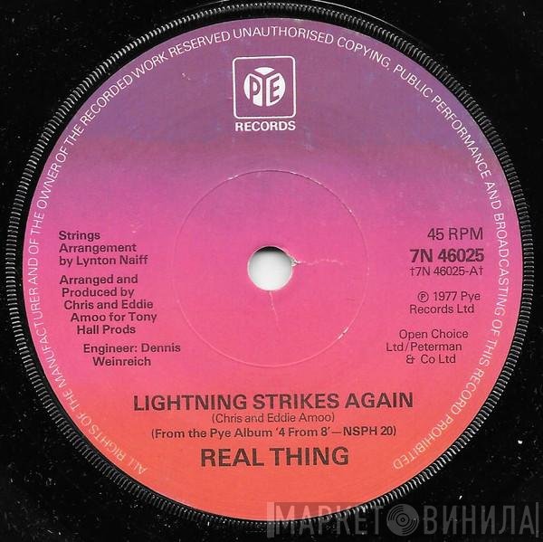 The Real Thing - Lightning Strikes Again