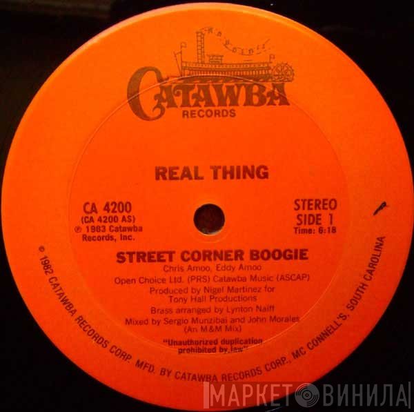 The Real Thing - Street Corner Boogie