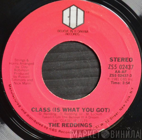 The Reddings - Class (Is What You Got) / Main Nerve