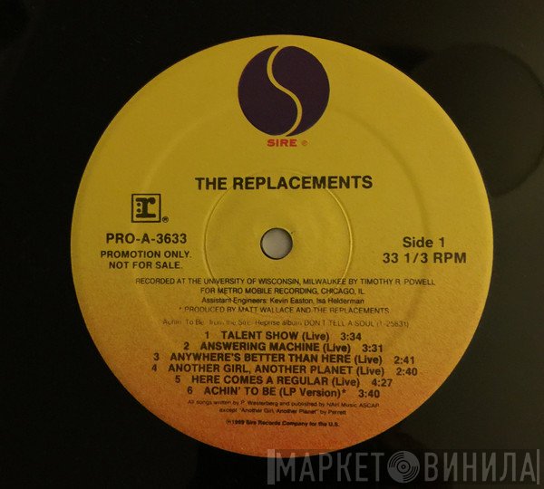 The Replacements  - Live Inconcerated