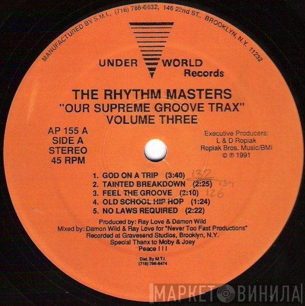 The Rhythm Masters - Our Supreme Groove Trax Volume Three